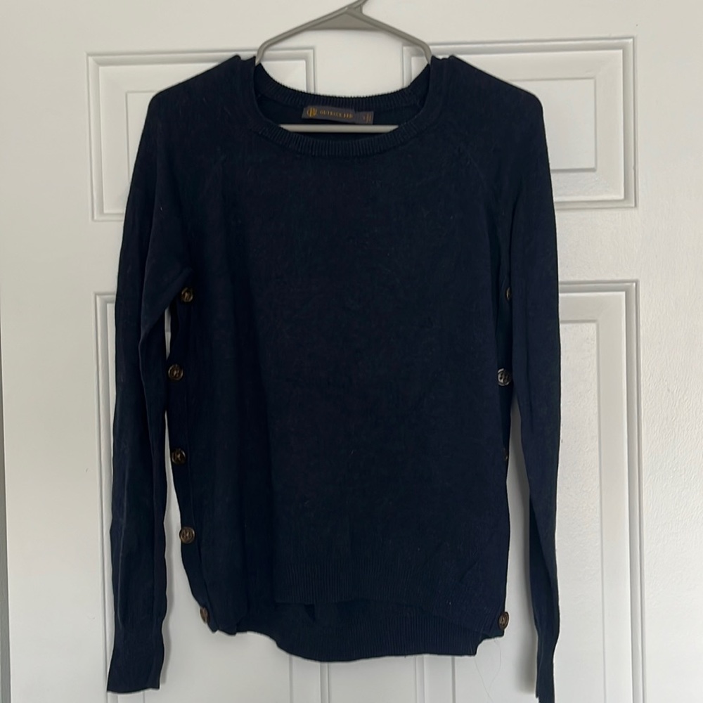 Outback Red brand, navy blue sweater, size S